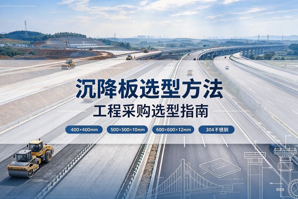 偏关沉降板选择方法