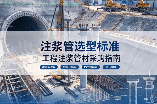 偏关注浆管选型标准