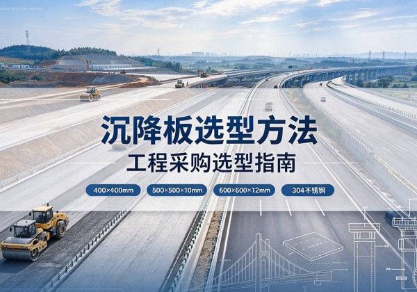 偏关沉降板选择方法