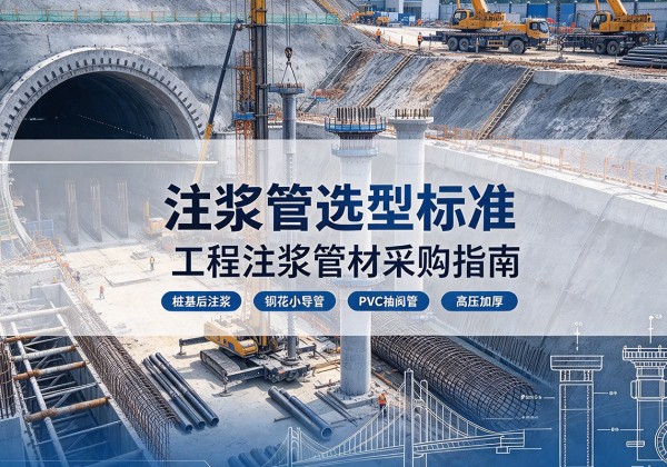 偏关注浆管选型标准